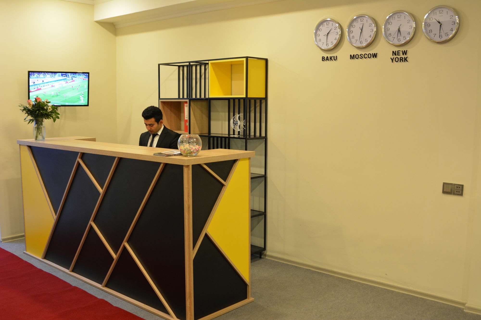 באקו Khaghani Center Hotel מראה חיצוני תמונה
